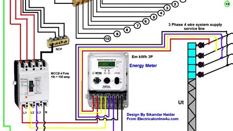 electrical meter box drawing|electric meter installation diagram.